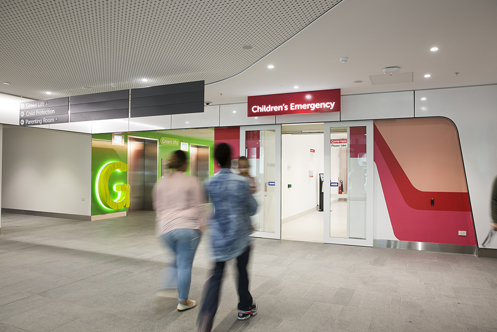 Emergency Department entrance at PCH