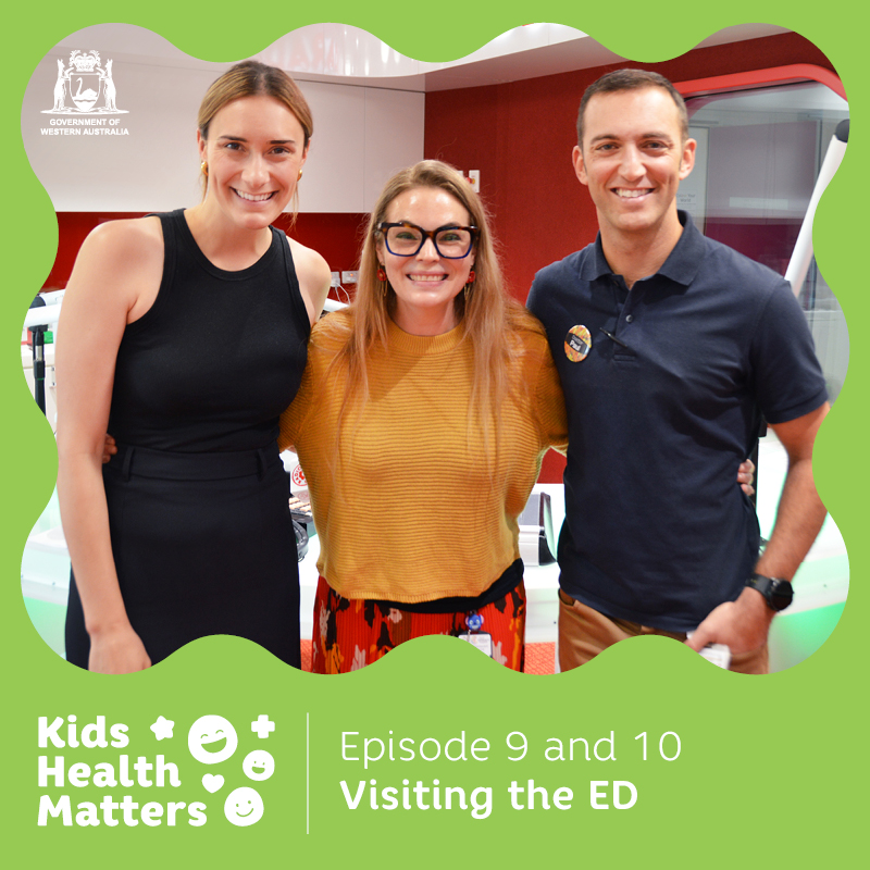 Kids Health Matters host Dani Shuey sat down with Sleep and Respiratory Clinician Dr Adelaide Wither and Paediatric Emergency Specialist and General Paediatrician Dr Paul Sander to take the guesswork out of visiting Emergency Department