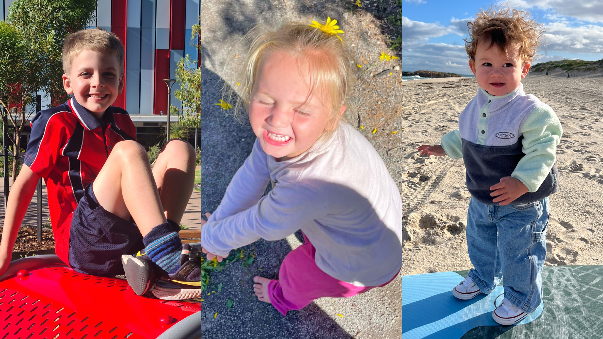 Images of Alec, Harper and Oakley