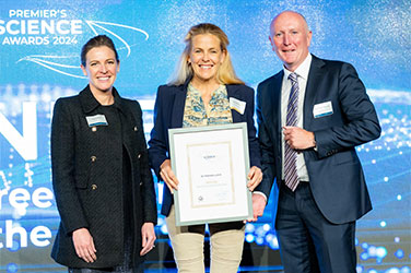 Pam picks up top science accolade